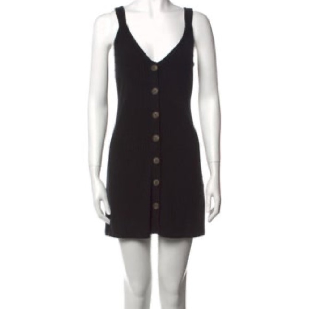 Reformation V-Neck Mini Dress
